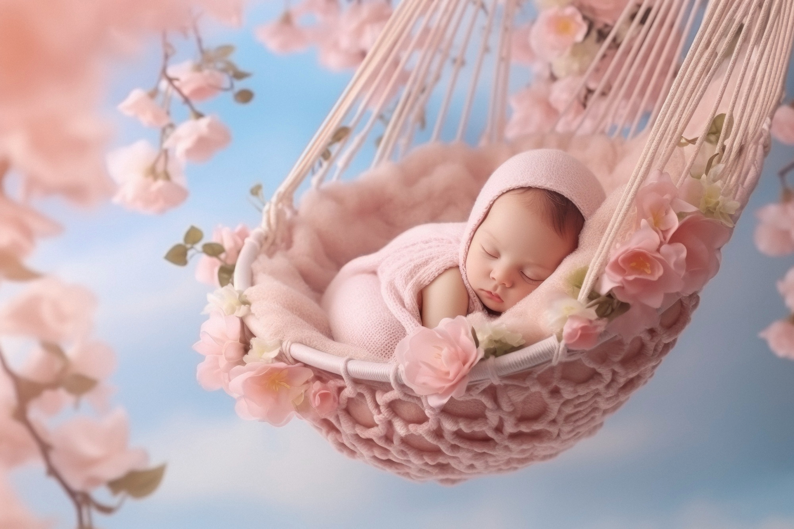 Newborn photography in Saudi Arabia